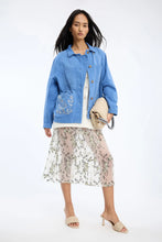 Indlæs billede til gallerivisning MUNTHE, BAYAN JACKET LIGHT BLUE