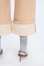 Indlæs billede til gallerivisning MUNTHE, NAVONA PANTS, STRIPE CAMEL