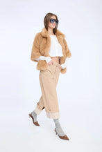 Indlæs billede til gallerivisning MUNTHE, NAVONA PANTS, STRIPE CAMEL