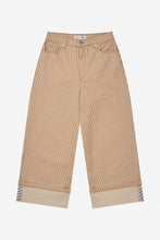 Indlæs billede til gallerivisning MUNTHE, NAVONA PANTS, STRIPE CAMEL
