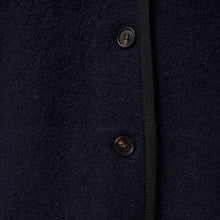 Indlæs billede til gallerivisning ANNE MI, HILL LS WOOL JACKET, DARK NAVY