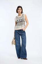 Indlæs billede til gallerivisning MUNTHE, VITALISM KNIT VEST, MIX CREME