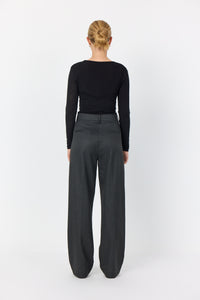 Leveté Room, LR-DUFFY - BLUSE I SORT