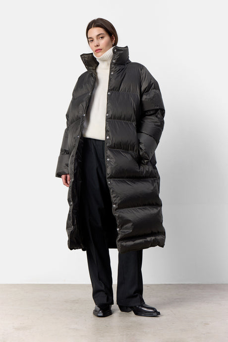 LEVETE ROOM, LR-HOLLY 1 COAT - L770 BLACK