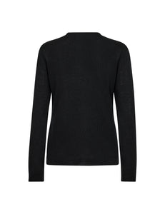 LEVETE ROOM, LR-ISMAILA 2 MERINO WOOL BLACK