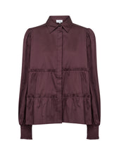 Indlæs billede til gallerivisning LEVETE ROOM, ISLA SOLID 95 SHIRT WINE