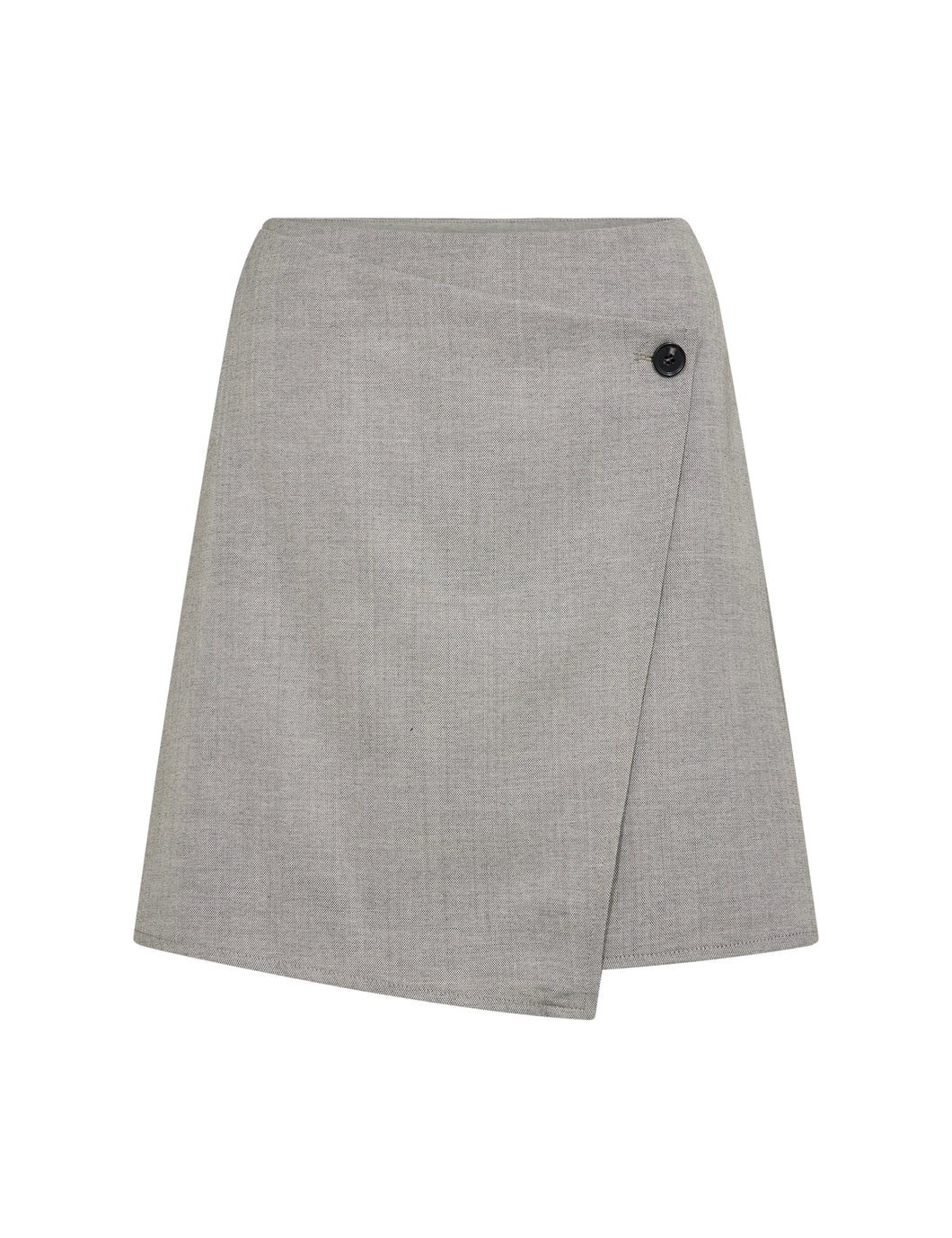 LEVETE ROOM, NELLY 4 SKIRT LIGHT GREY