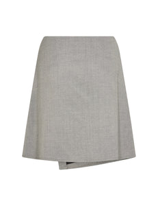 LEVETE ROOM, NELLY 4 SKIRT LIGHT GREY