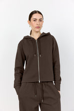 Indlæs billede til gallerivisning LEVETE ROOM, NUKA9 HOODIE BROWN