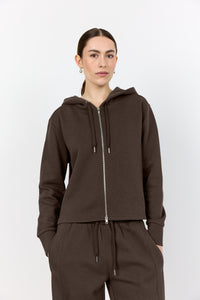 LEVETE ROOM, NUKA9 HOODIE BROWN
