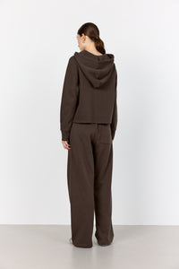 LEVETE ROOM, NUKA9 HOODIE BROWN