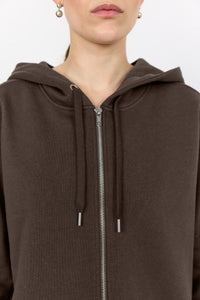 LEVETE ROOM, NUKA9 HOODIE BROWN