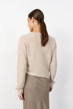 Indlæs billede til gallerivisning LEVETE ROOM, ELOISE 15 CASHMERE CARDIGAN SAND
