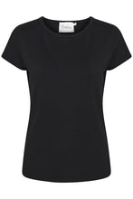Indlæs billede til gallerivisning MY ESSENTIAL WARDROBE, MODAL TEE, BLACK