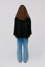 Indlæs billede til gallerivisning IVY OAK, CARLY COAT, BLACK