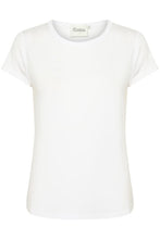Indlæs billede til gallerivisning MY ESSENTIAL WARDROBE, MODAL TEE, WHITE