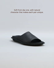 Indlæs billede til gallerivisning VIBA,SAINT TROPEZ LEATHER BLACK