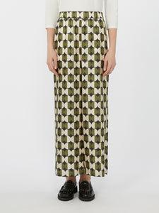 MAX MARA, FIBBIA SILK PANTS GREEN