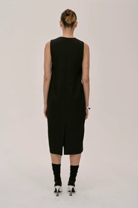 HERSKIND, CECARRE DRESS BLACK