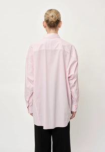 HERSKIND, LEX STRIPE SHIRT PINK