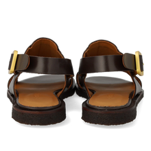 Indlæs billede til gallerivisning ANGULUS SANDAL 5875 - DARK BROWN