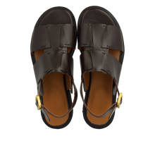 Indlæs billede til gallerivisning ANGULUS SANDAL 5875 - DARK BROWN