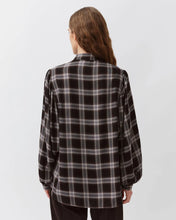 Indlæs billede til gallerivisning DIEGA, CAMOA SHIRT, BLACK CHOCO ECRU