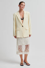Indlæs billede til gallerivisning SECOND FEMALE - LINO BLAZER, YELLOW