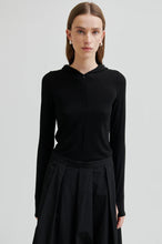 Indlæs billede til gallerivisning SECOND FEMALE, CALLAS HOODIE BLACK