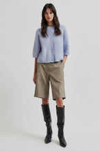 Indlæs billede til gallerivisning SECOND FEMALE, LEVELUP TAILORED SHORTS MID BROWN