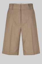 Indlæs billede til gallerivisning SECOND FEMALE, LEVELUP TAILORED SHORTS MID BROWN