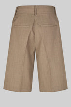 Indlæs billede til gallerivisning SECOND FEMALE, LEVELUP TAILORED SHORTS MID BROWN