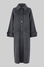 Indlæs billede til gallerivisning SECOND FEMALE, WALANCE FALL COAT DARK GREY