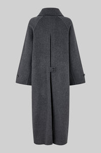 SECOND FEMALE, WALANCE FALL COAT DARK GREY