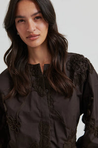 SECOND FEMALE, SAVOY SHIRT BROWN