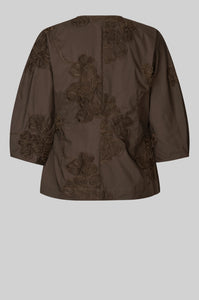 SECOND FEMALE, SAVOY SHIRT BROWN