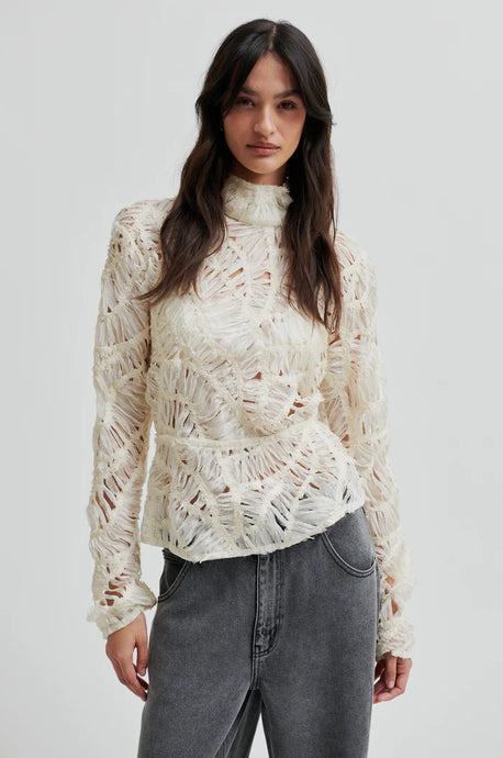 SECOND FEMALE, SIBELLE BLOUSE OFFWHITE