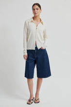 Indlæs billede til gallerivisning SECOND FEMALE, COLUMBO DENIM SHORTS DARK BLUE