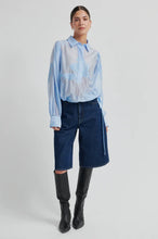 Indlæs billede til gallerivisning SECOND FEMALE, COLUMBO DENIM SHORTS DARK BLUE