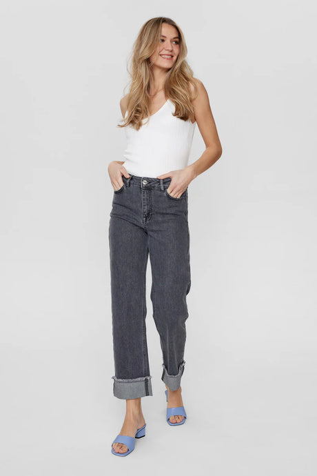 NÜMPH, TORONTO JEANS DARK GREY