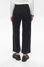 Indlæs billede til gallerivisning NÜMPH, PARIS JEANS  CROPPED BLACK