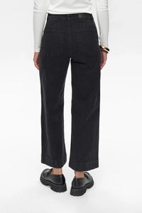 NÜMPH, PARIS JEANS  CROPPED BLACK