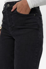 Indlæs billede til gallerivisning NÜMPH, PARIS JEANS  CROPPED BLACK