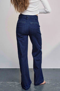 NÜMPH, AMBER LONG DARK BLUE DNIM