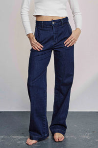 NÜMPH, AMBER LONG DARK BLUE DNIM