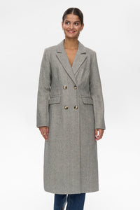 NÜMPH, RAVEN COAT GREY MELANGE