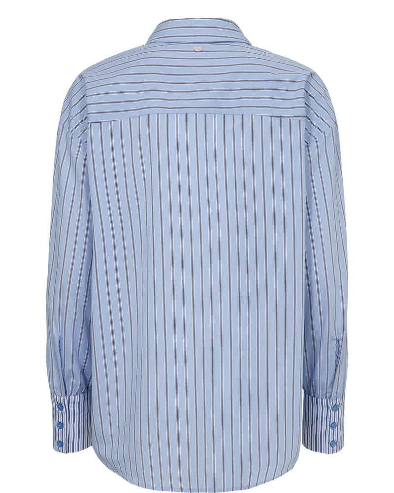 NÜMPH - NUMAJRA CONTRAST SHIRT - PROVENCE