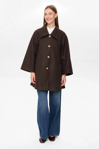NÜMPH, KIMBERLY COAT COFFEE BROWN