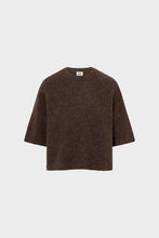 Indlæs billede til gallerivisning TWIST &amp; TANGO, MADINA SHORT SLEEVE KNIT BROWN