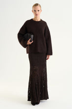 Indlæs billede til gallerivisning TWIST &amp; TANGO, AKASHA LACE SKIRT MOCHA BROWN
